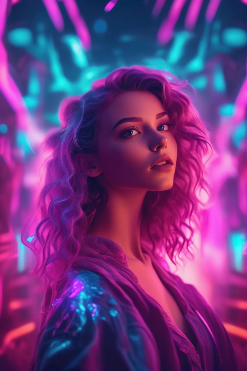 00277-2563917696-_lora_Brandon Woelfel Style_1_Brandon Woelfel Style - beautiful young woman in a fantasy scene in the style of synthwave cyberpu.png